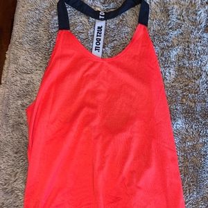 Red Nike Flowy Top
